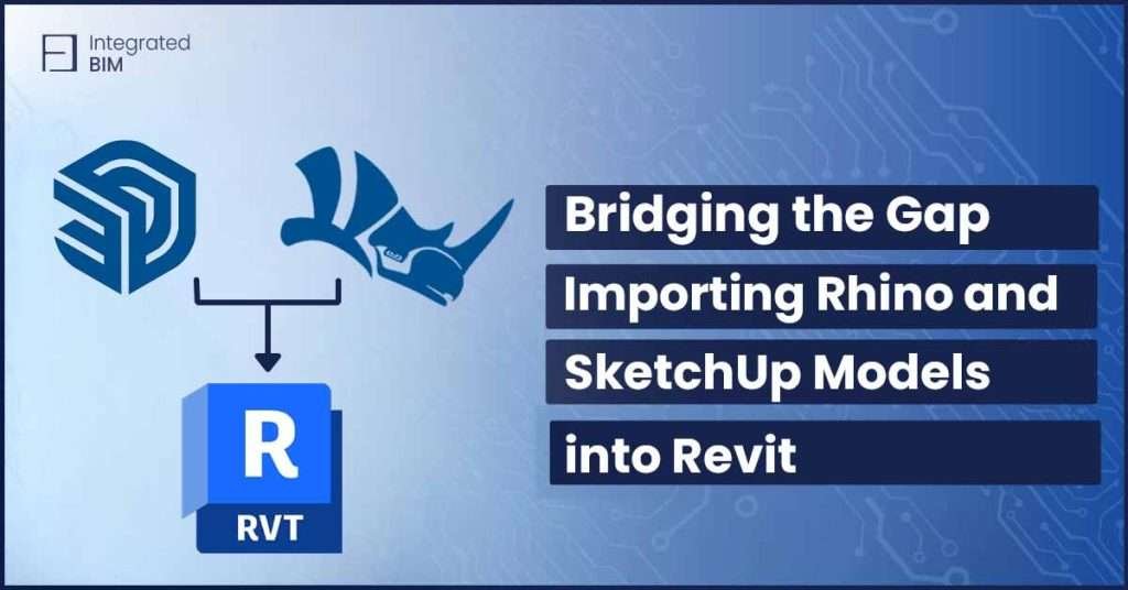 Importing SketchUp to Revit and Rhino| Bridging the Gap