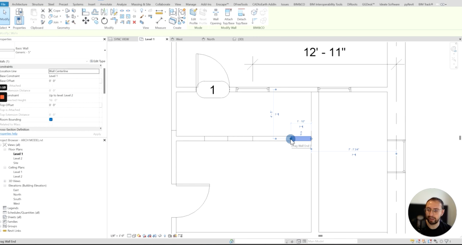 How to Split Walls in Revit and How to Merge Walls in Revit 